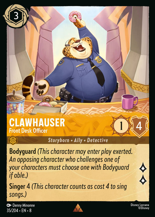 Clawhauser - Front Desk Officer