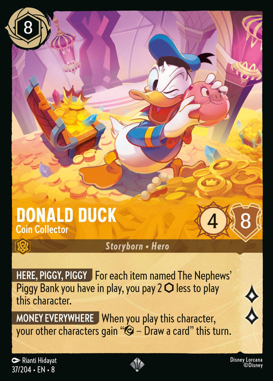 Donald Duck - Coin Collector