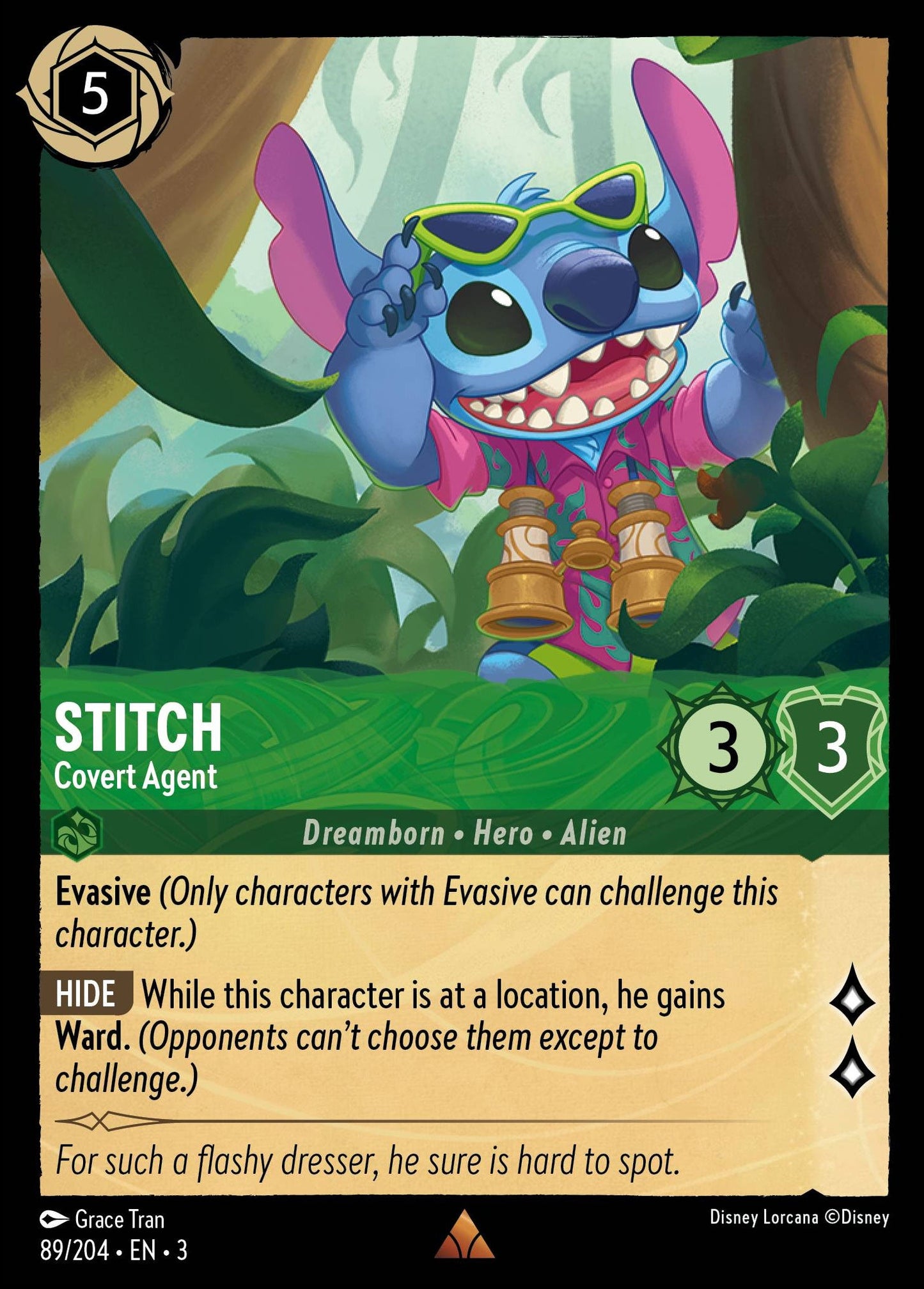 Stitch - Covert Agent (Oversized)