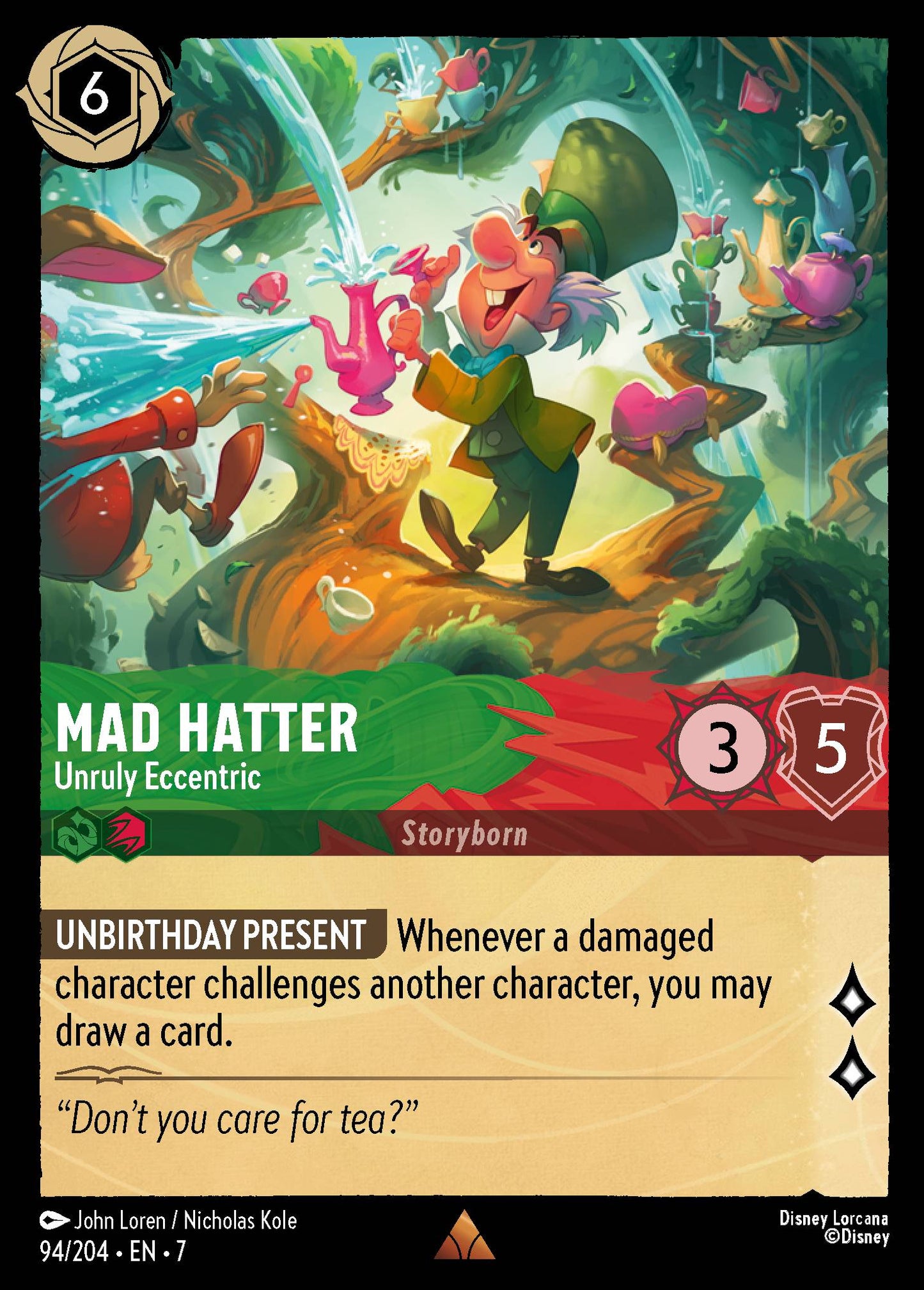 Mad Hatter - Unruly Eccentric