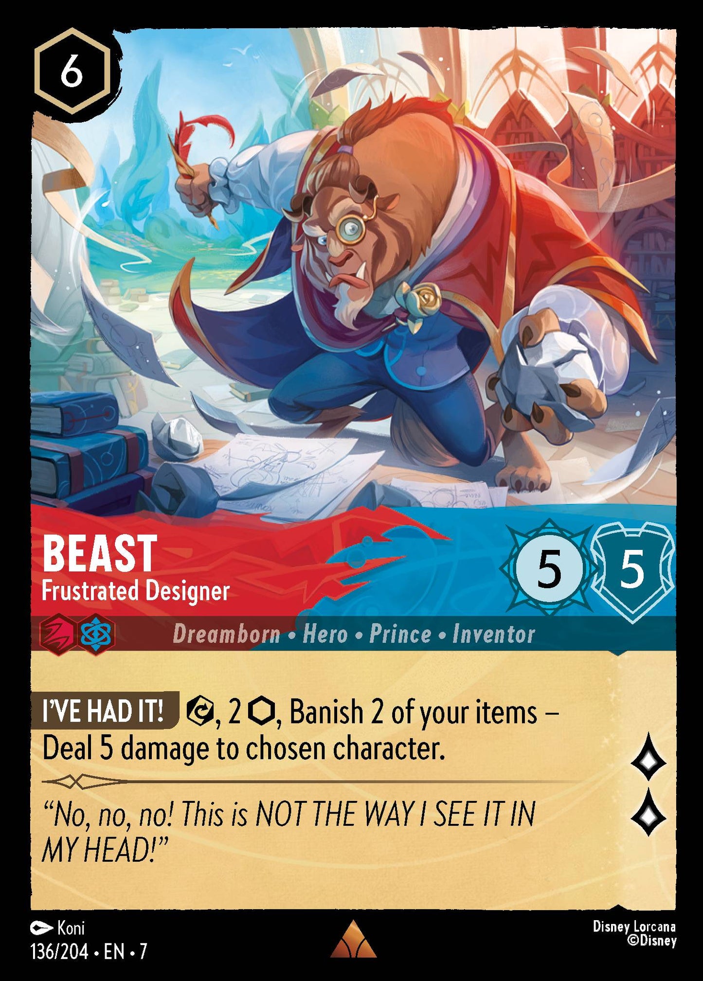 Beast - Frustrated Designer