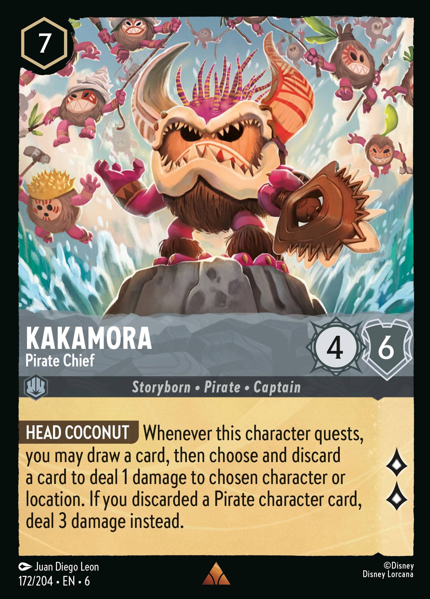 Kakamora - Pirate Chief