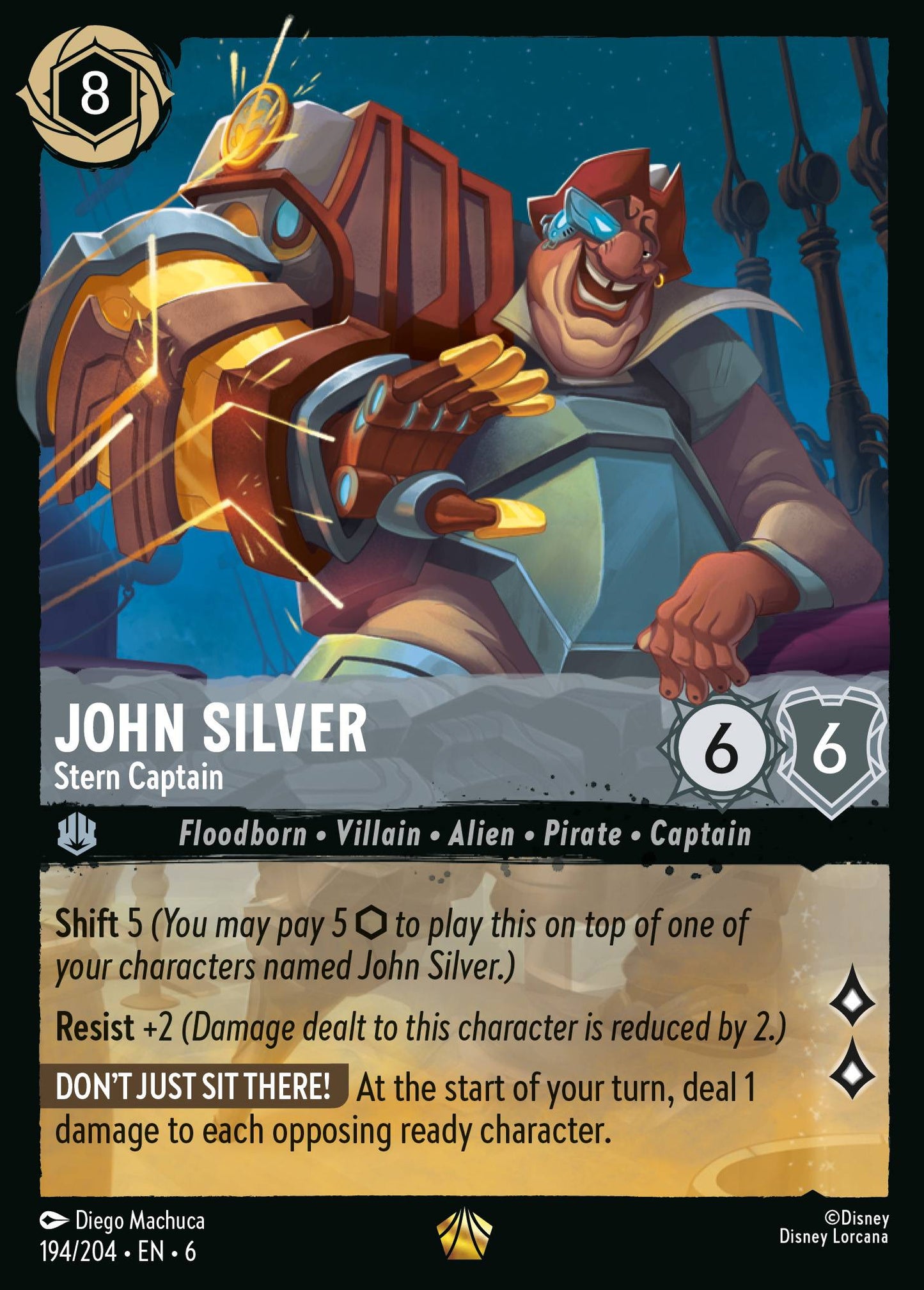 John Silver - Stern Captain