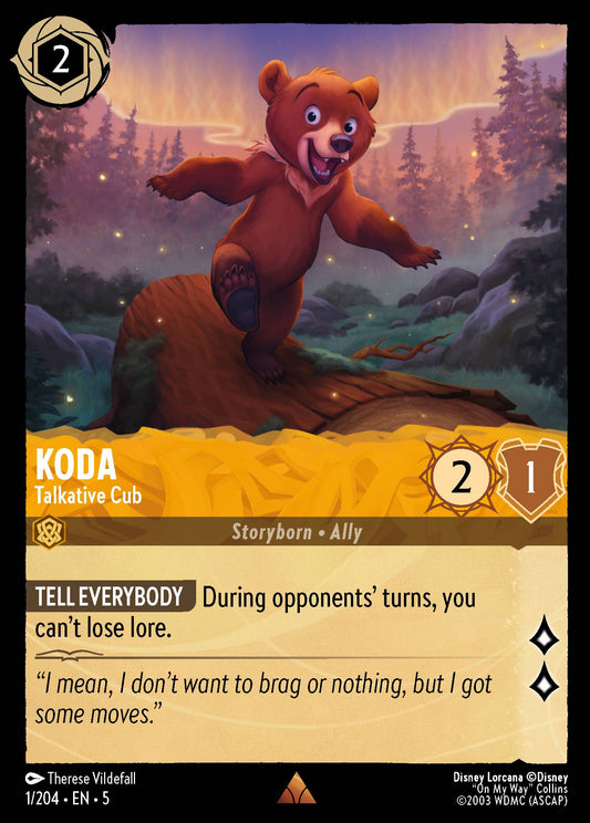 Koda - Talkative Cub