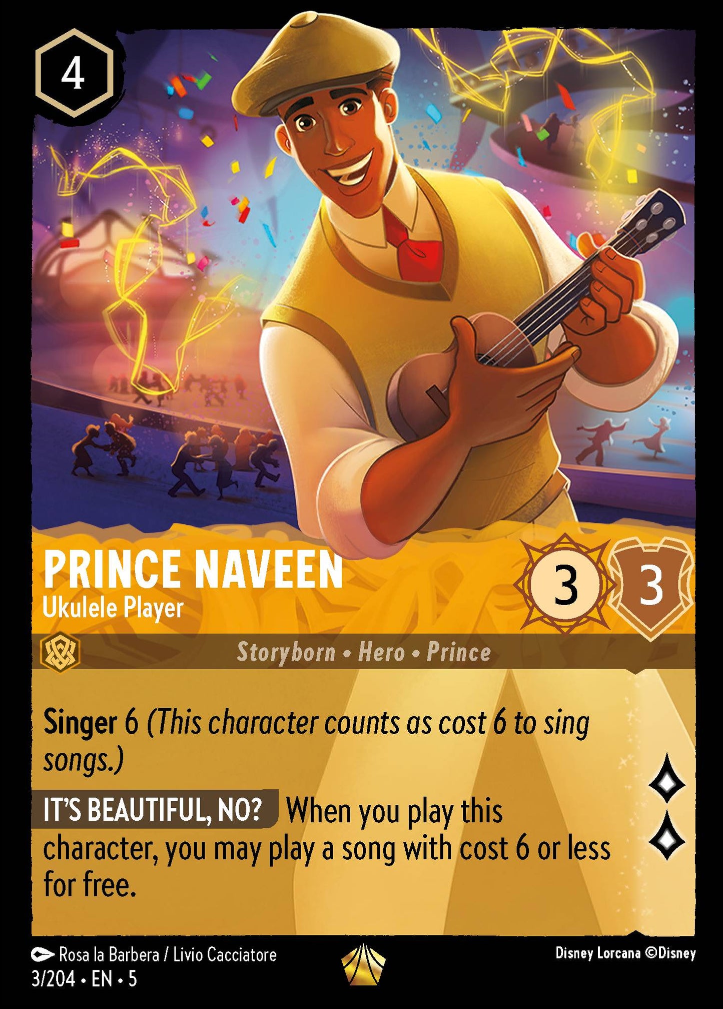 Prince Naveen - Ukulele Player