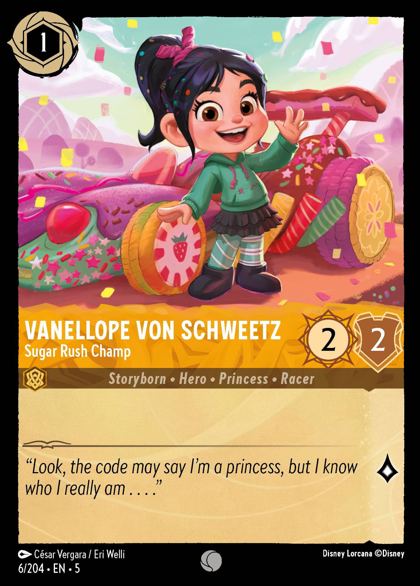 Vanellope Von Schweetz - Sugar Rush Champ