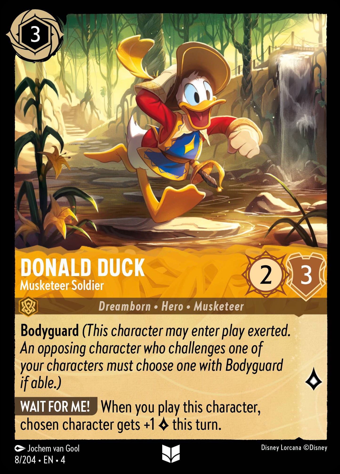 Donald Duck - Musketeer Soldier