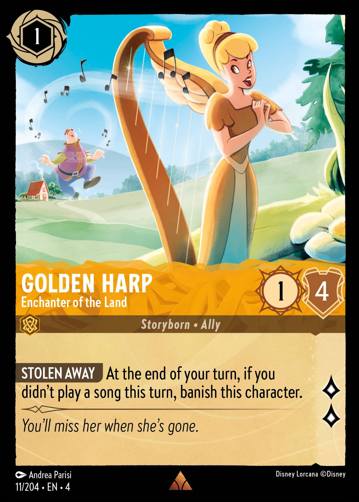 Golden Harp - Enchanter of the Land