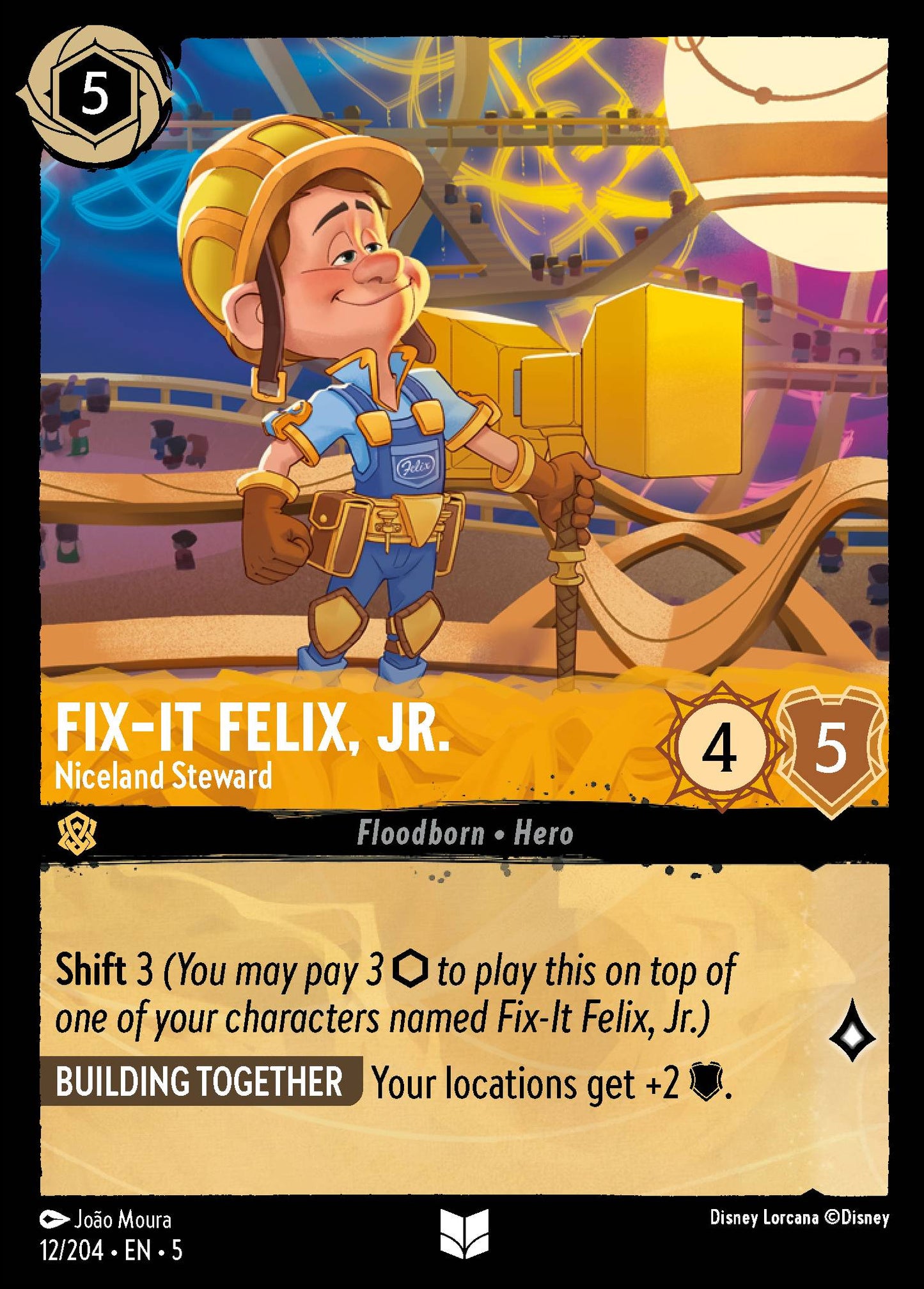 Fix-It Felix, Jr. - Niceland Steward