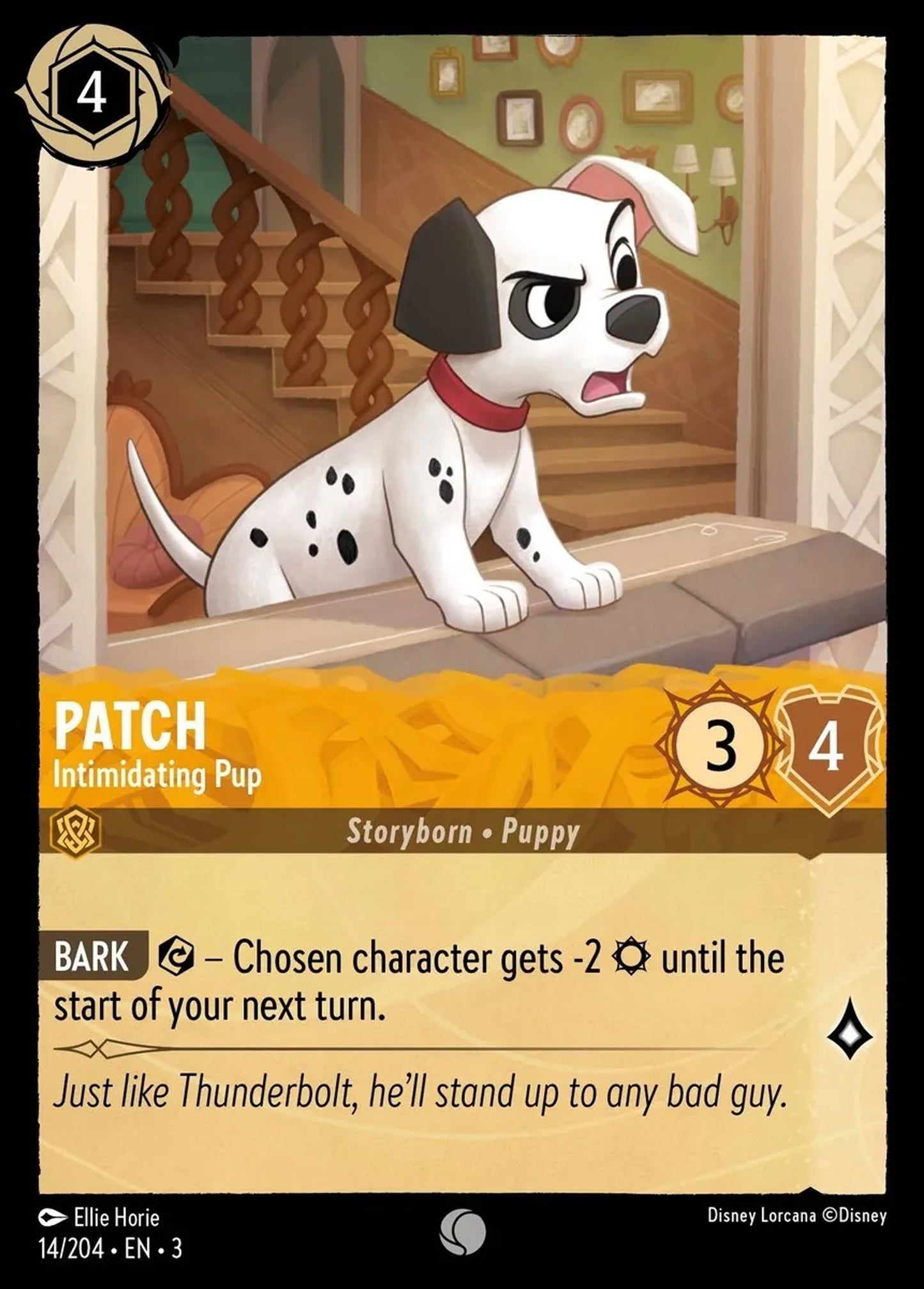 Patch - Intimidating Pup