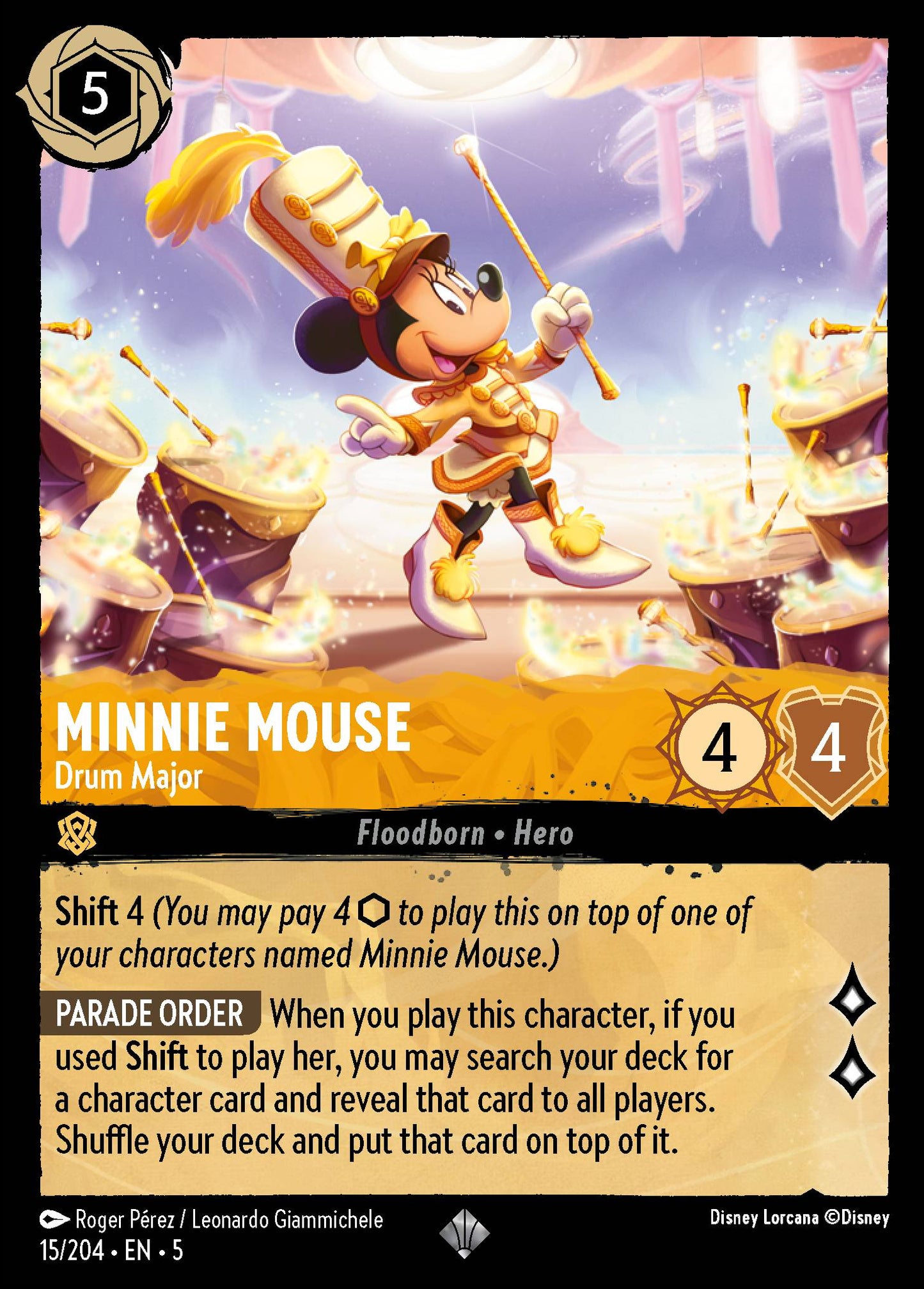 Minnie Mouse - Drum Major