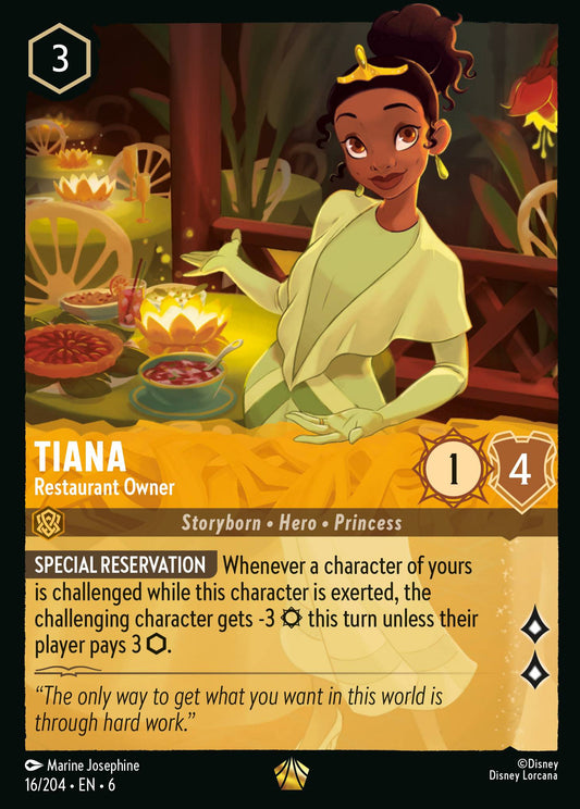 Tiana - Restaurant Owner