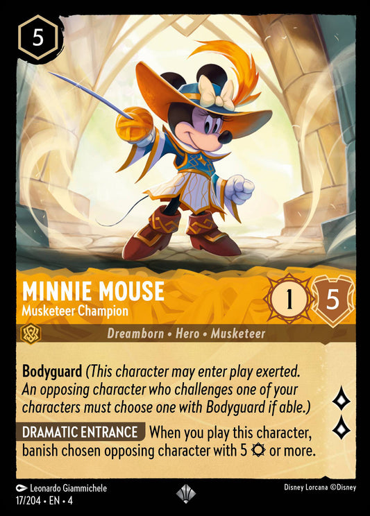 Minnie Mouse - Musketeer Champion