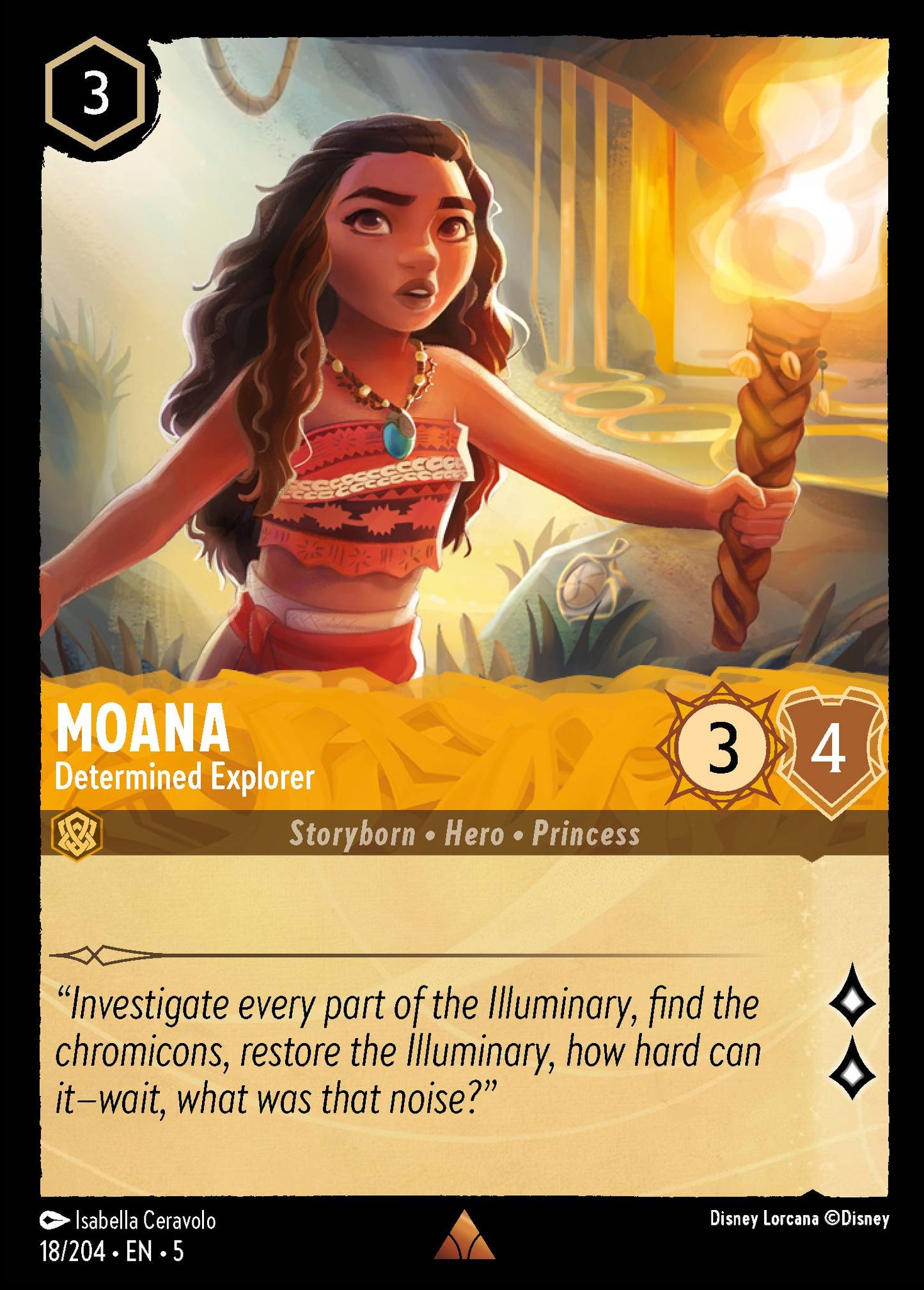 Moana - Determined Explorer