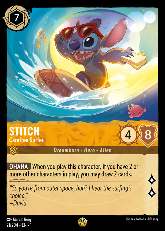 Stitch - Carefree Surfer