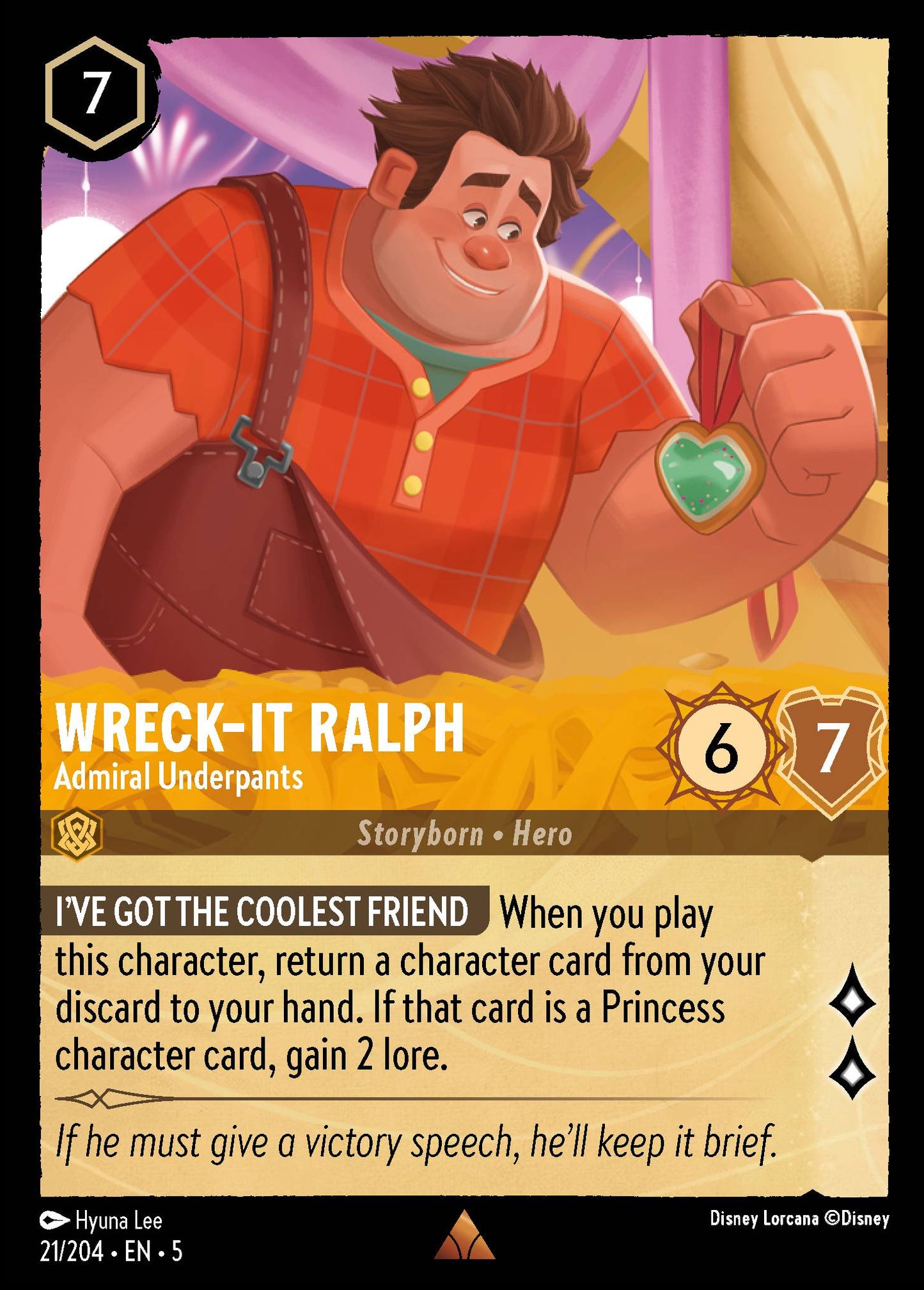 Wreck-It Ralph - Admiral Underpants