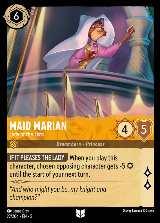 Maid Marian - Lady of the Lists