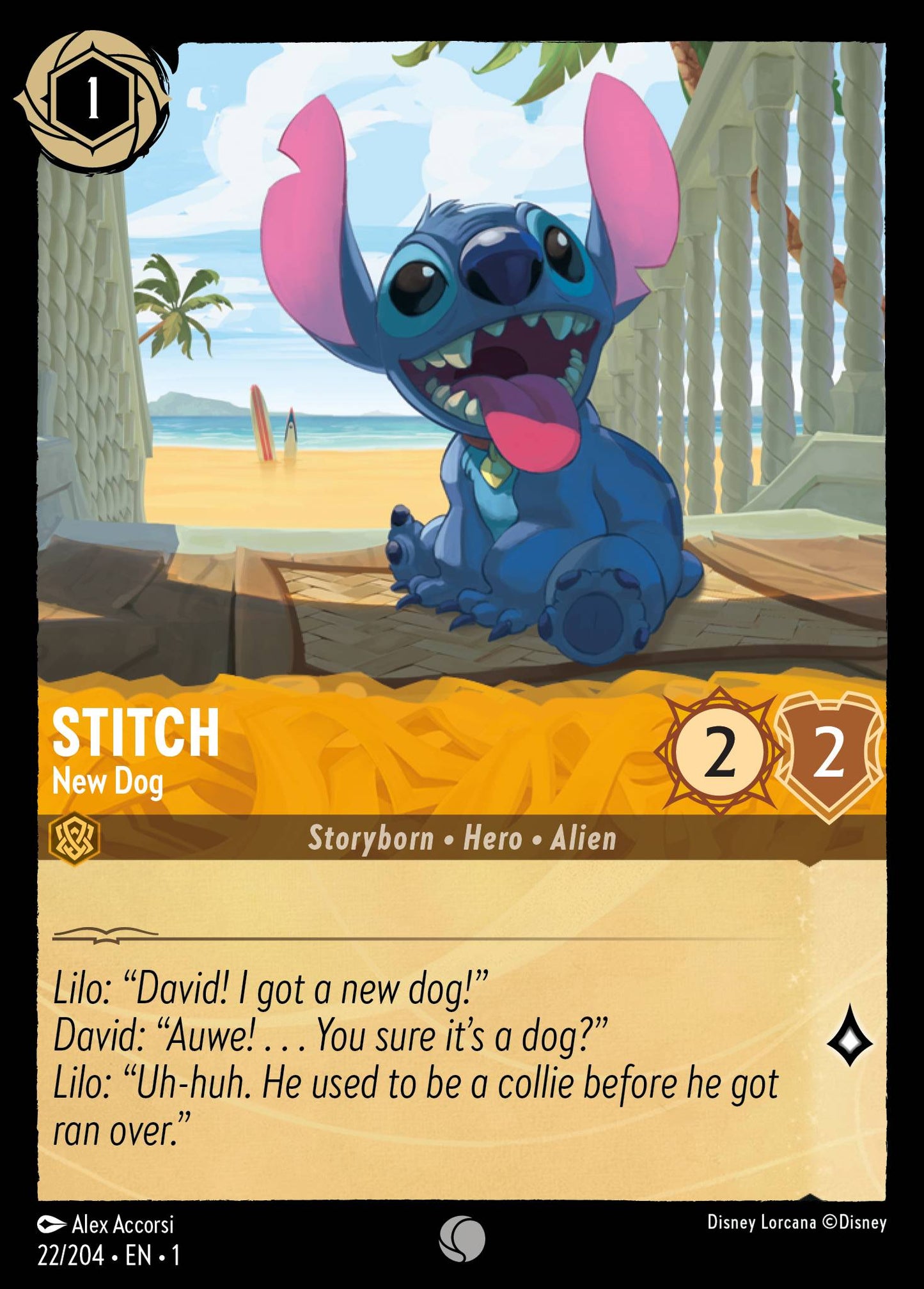 Stitch - New Dog