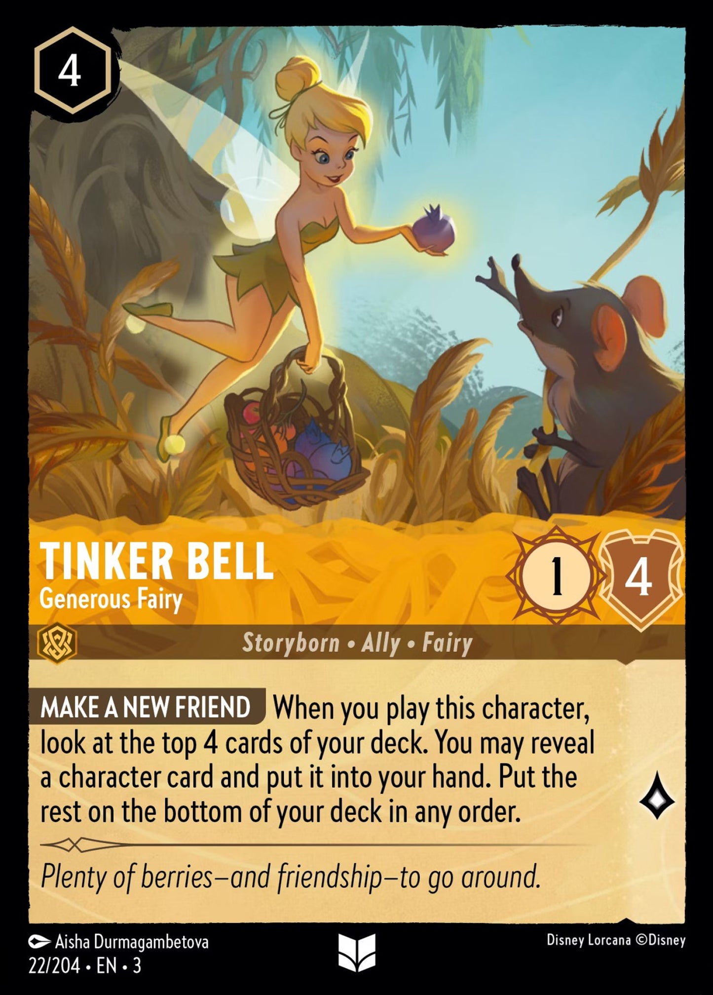 Tinker Bell - Generous Fairy