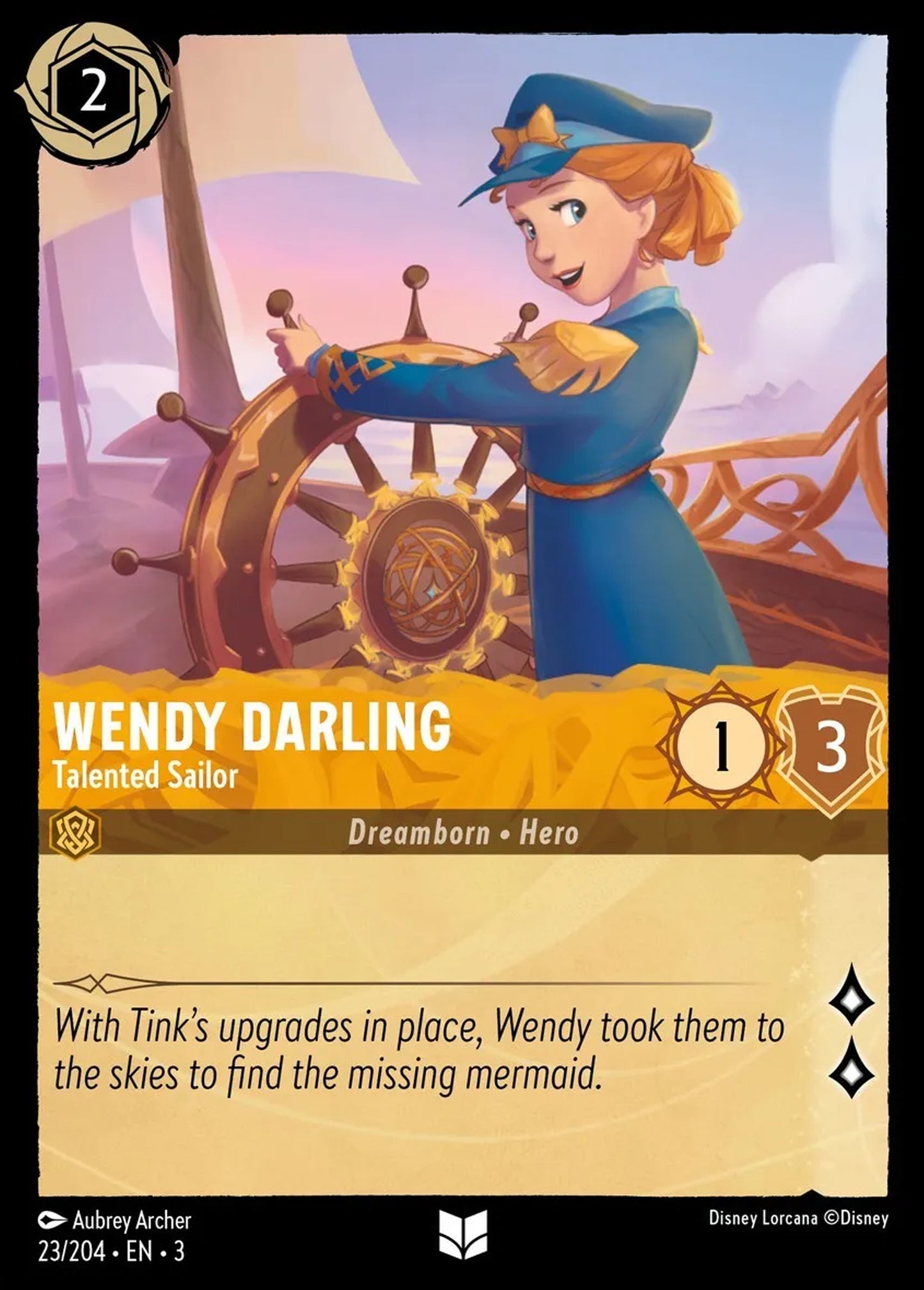 Wendy Darling - Talented Sailor