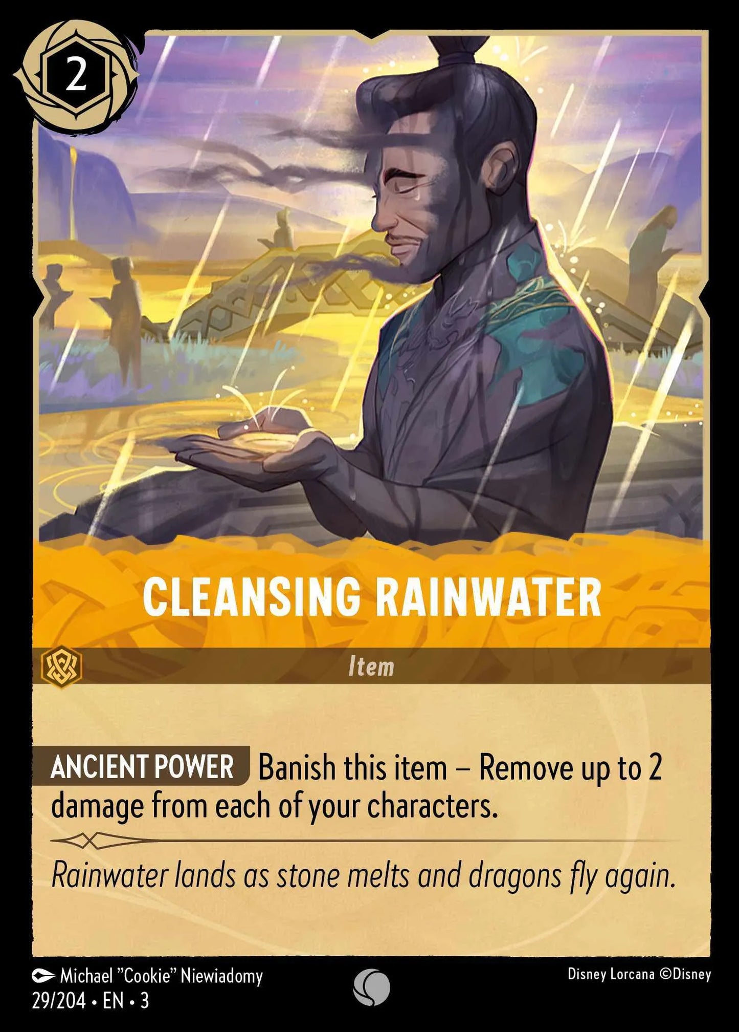 Cleansing Rainwater