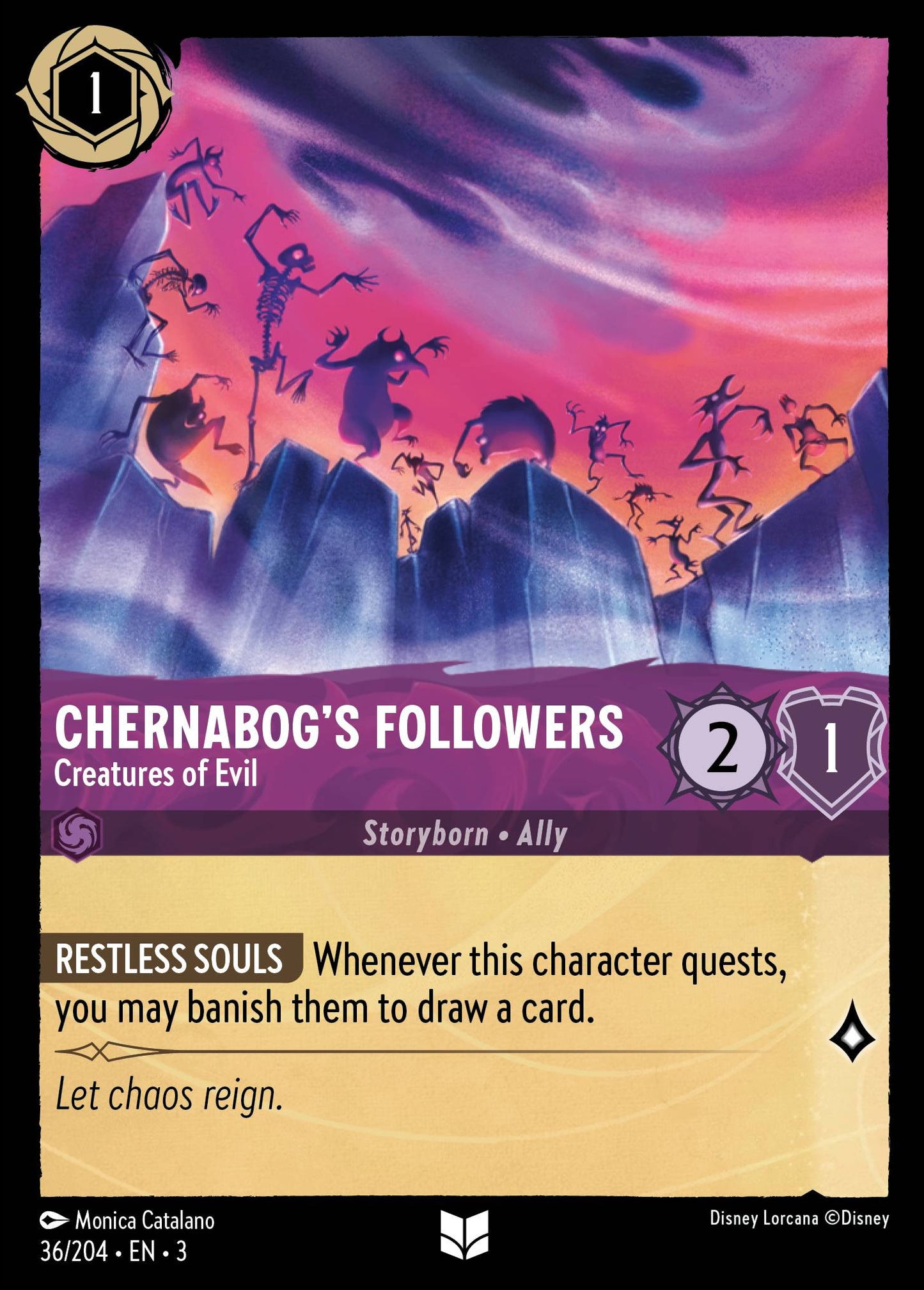 Chernabog's Followers - Creatures of Evil