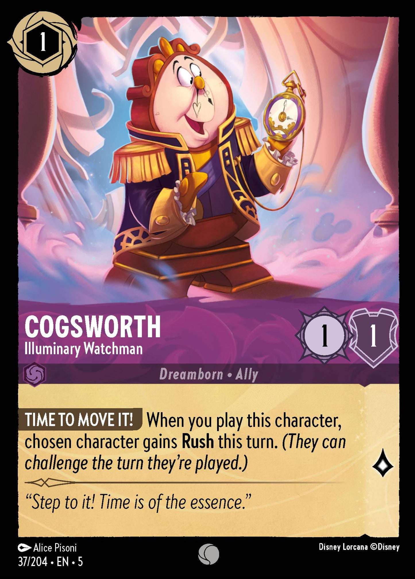 Cogsworth - Illuminary Watchman