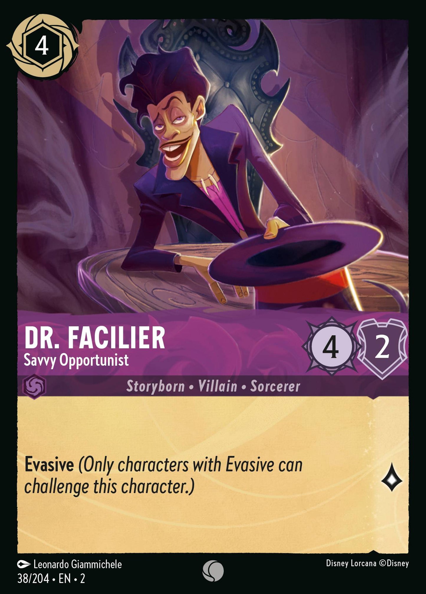 Dr. Facilier - Savy Opportunist