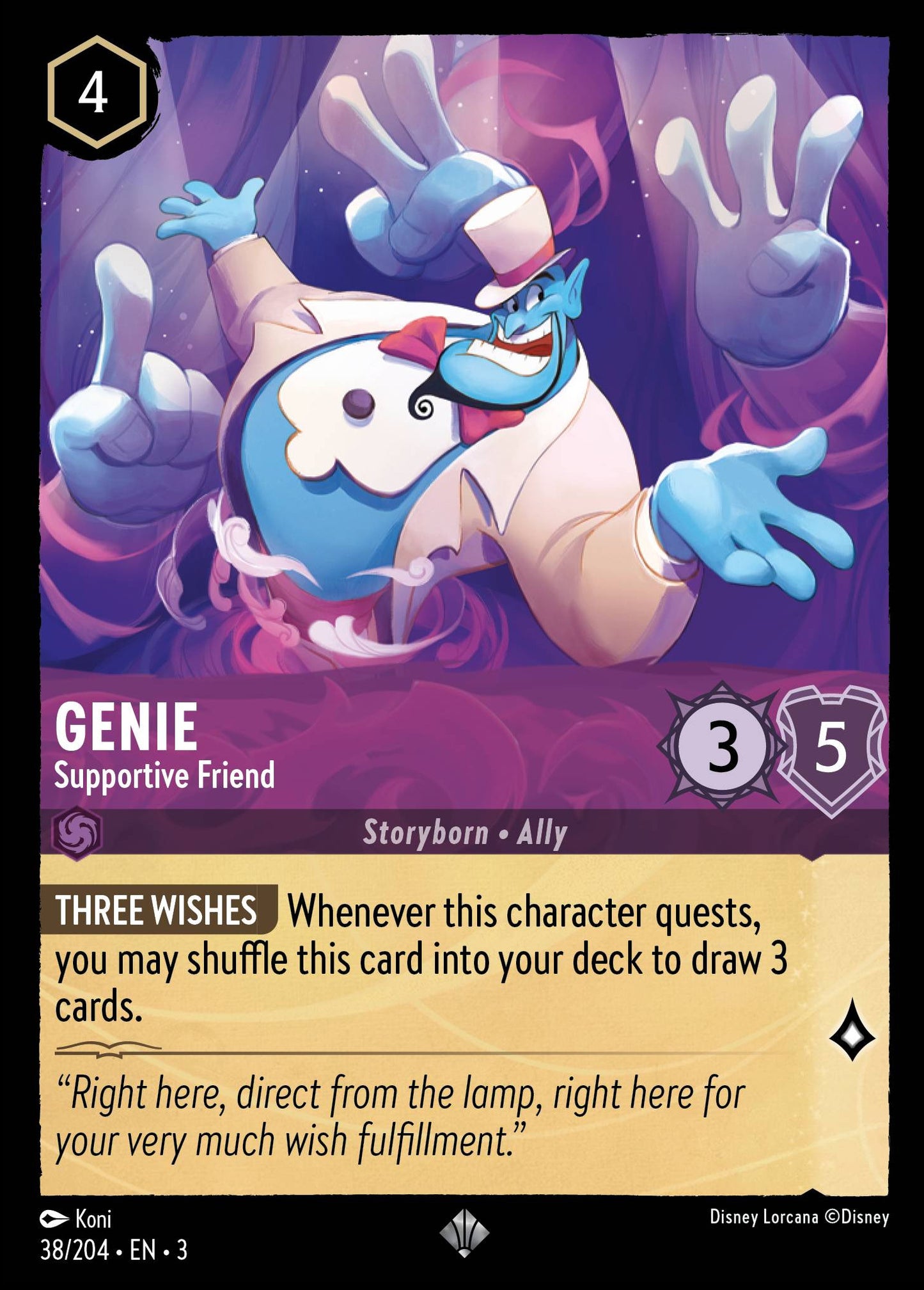 Genie - Supportive Friend