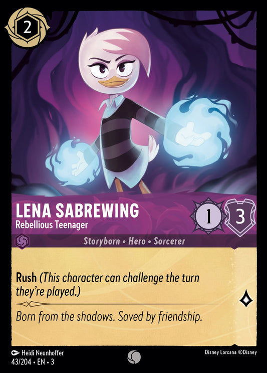 Lena Sabrewing - Rebellious Teenager