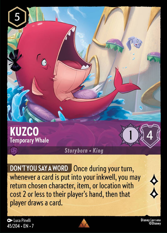 Kuzco - Temporary Whale