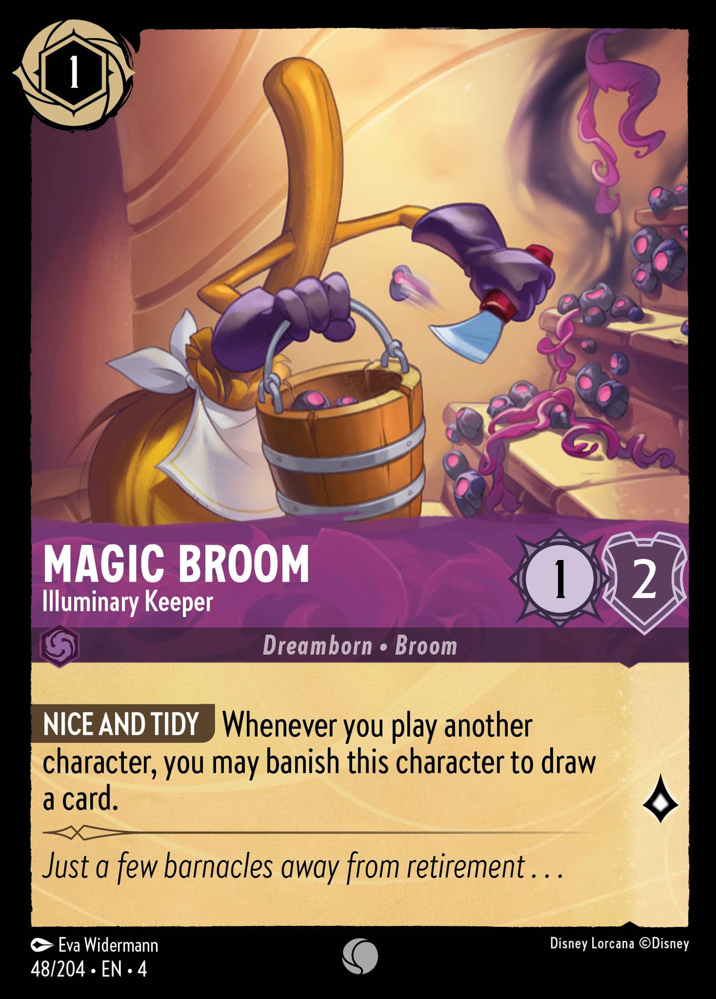 Magic Broom - Illuminary Keeper