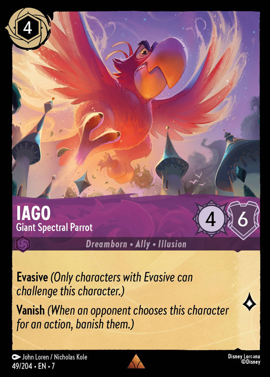 Iago - Giant Spectral Parrot