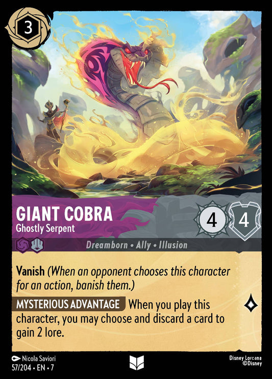 Giant Cobra - Ghostly Serpent