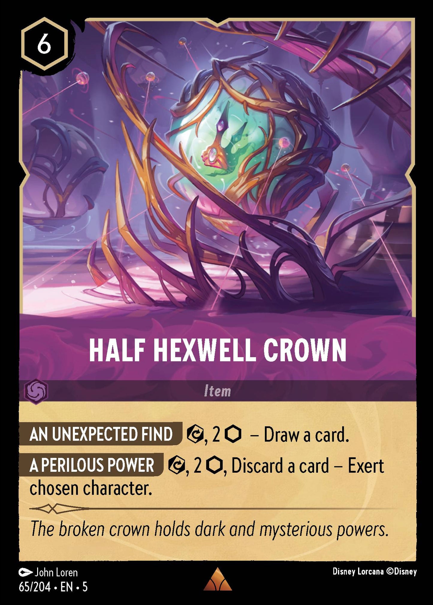 Half Hexwell Crown