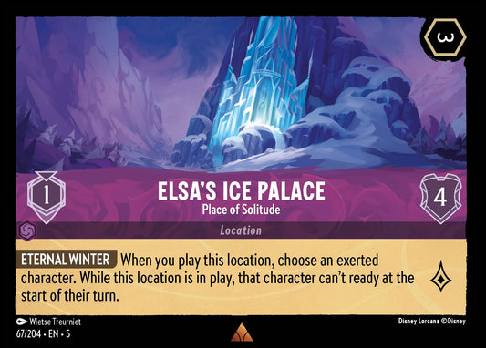 Elsa's Ice Palace - Place of Solitude