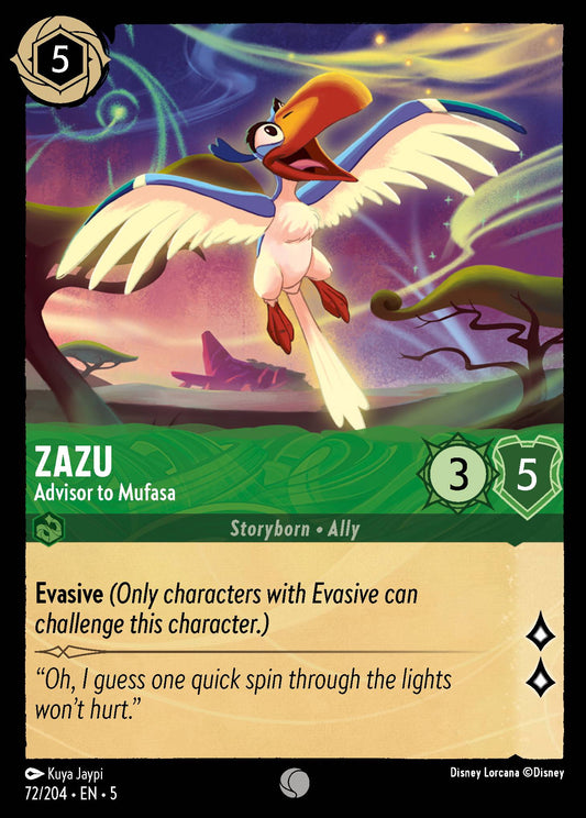 Zazu - Advisor To Mufasa