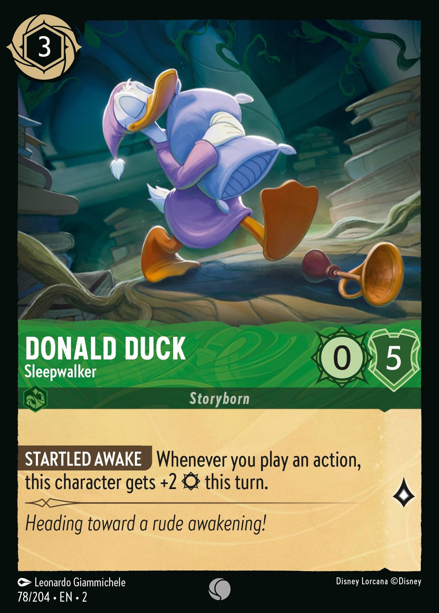 Donald Duck - Sleepwalker