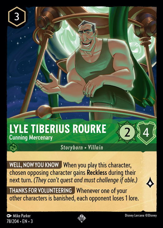 Lyle Tiberius Rourke - Cunning Mercenary