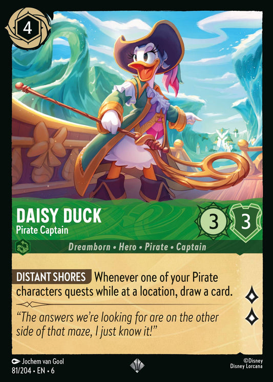 Daisy Duck - Pirate Captain