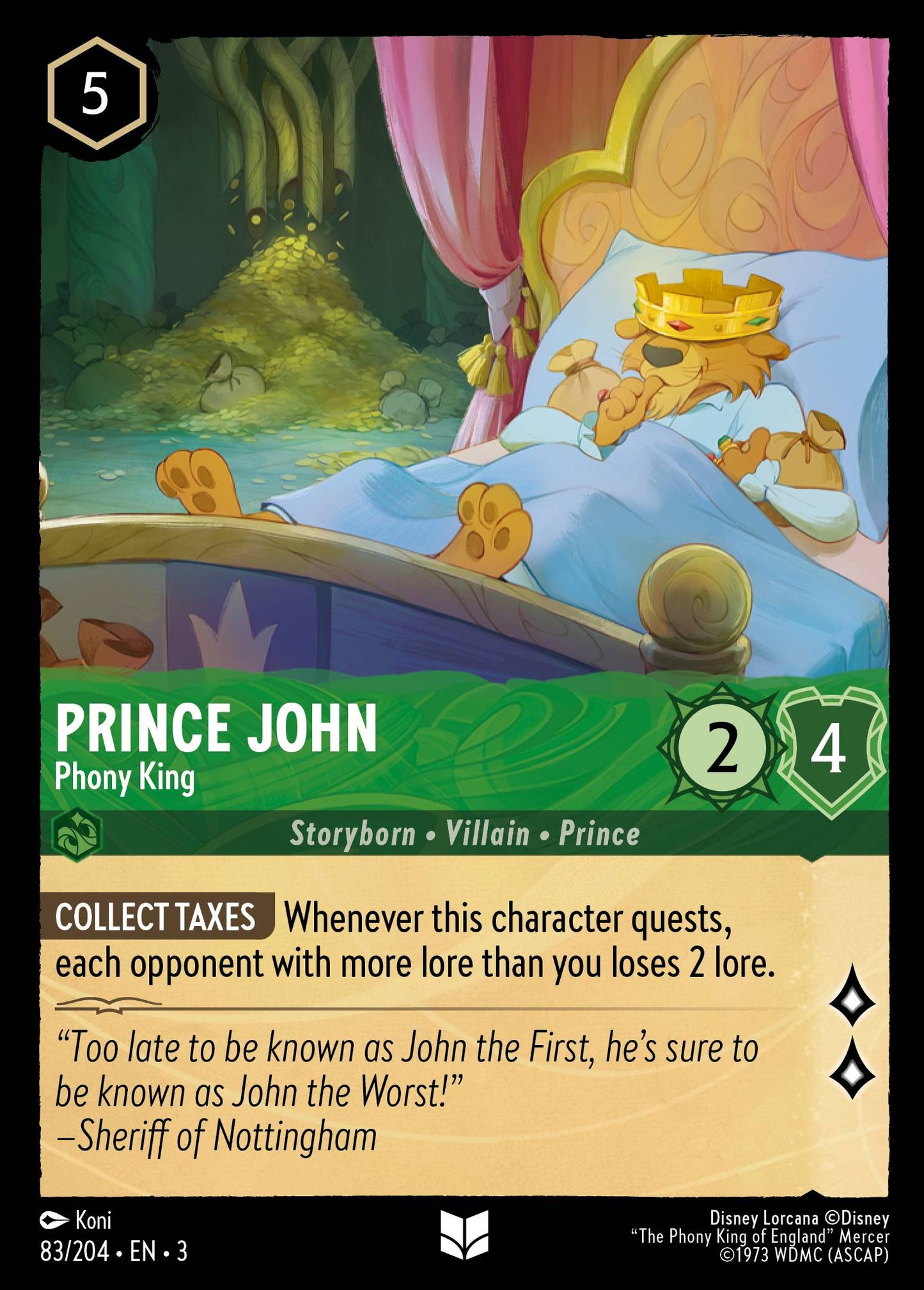 Prince John - Phony King