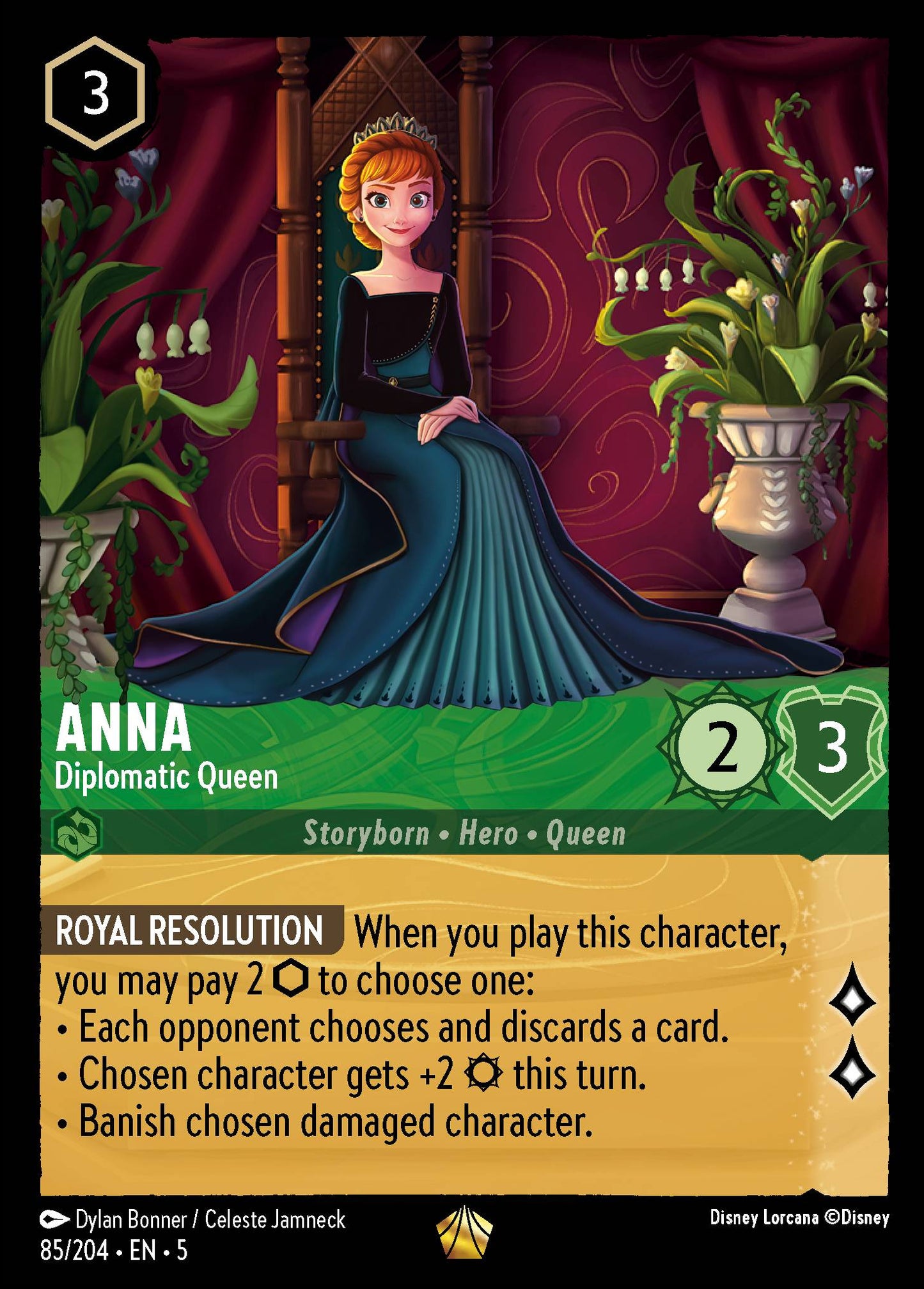 Anna - Diplomatic Queen