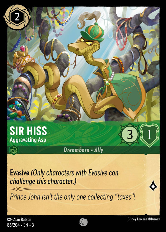 Sir Hiss - Aggravating Asp