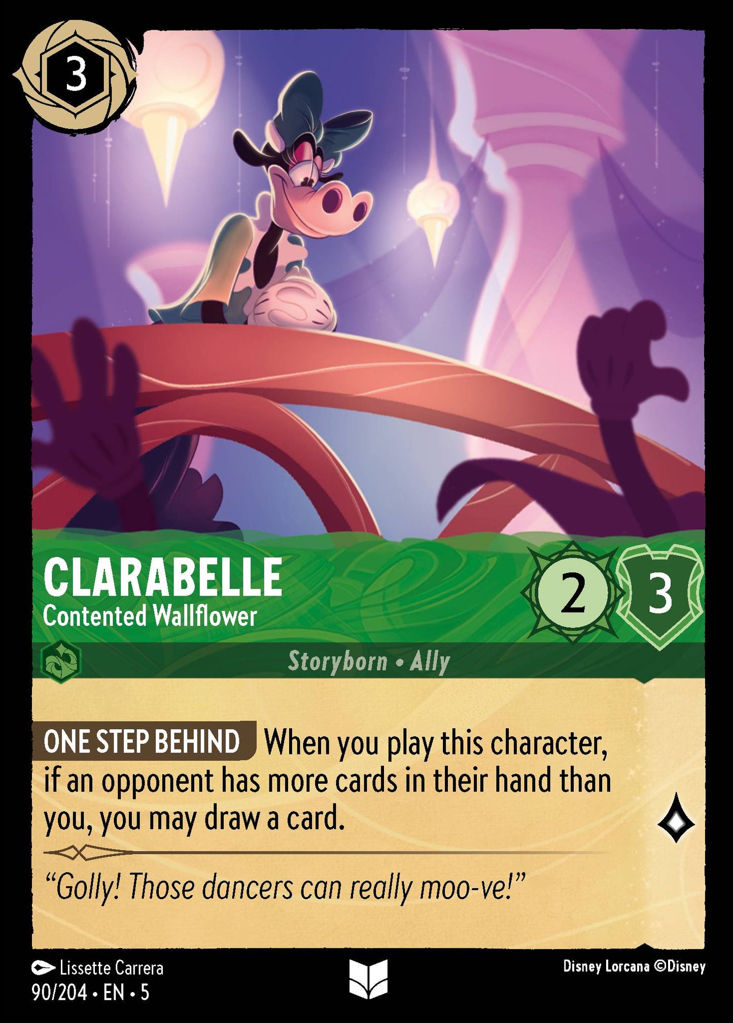 Clarabelle - Contented Wallflower