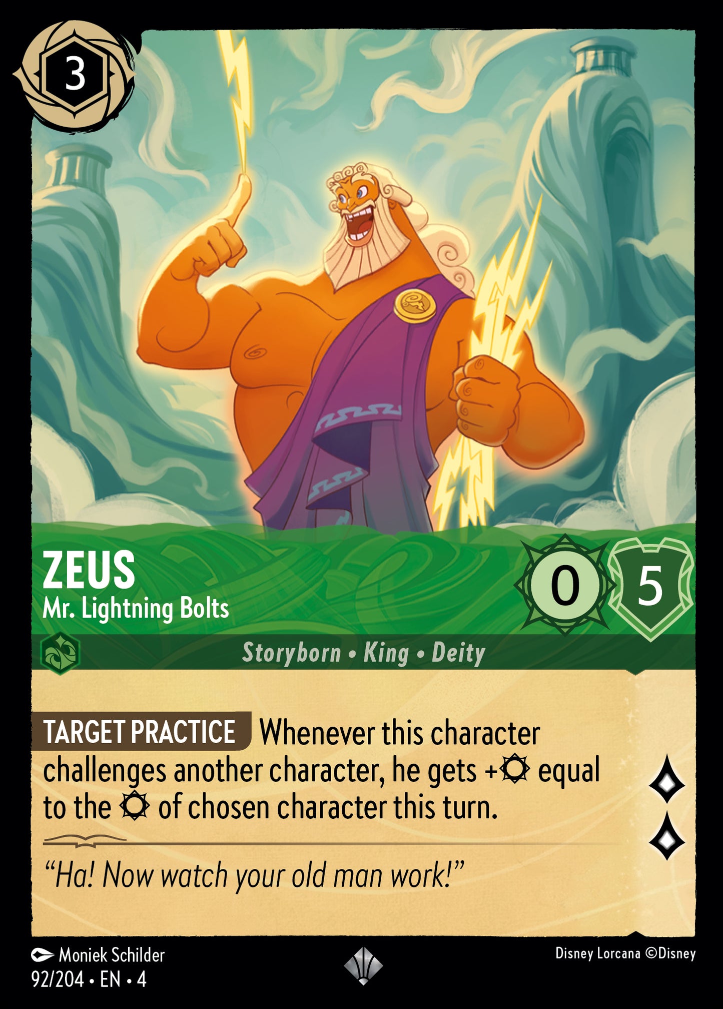 Zeus - Mr. Lightning Bolts