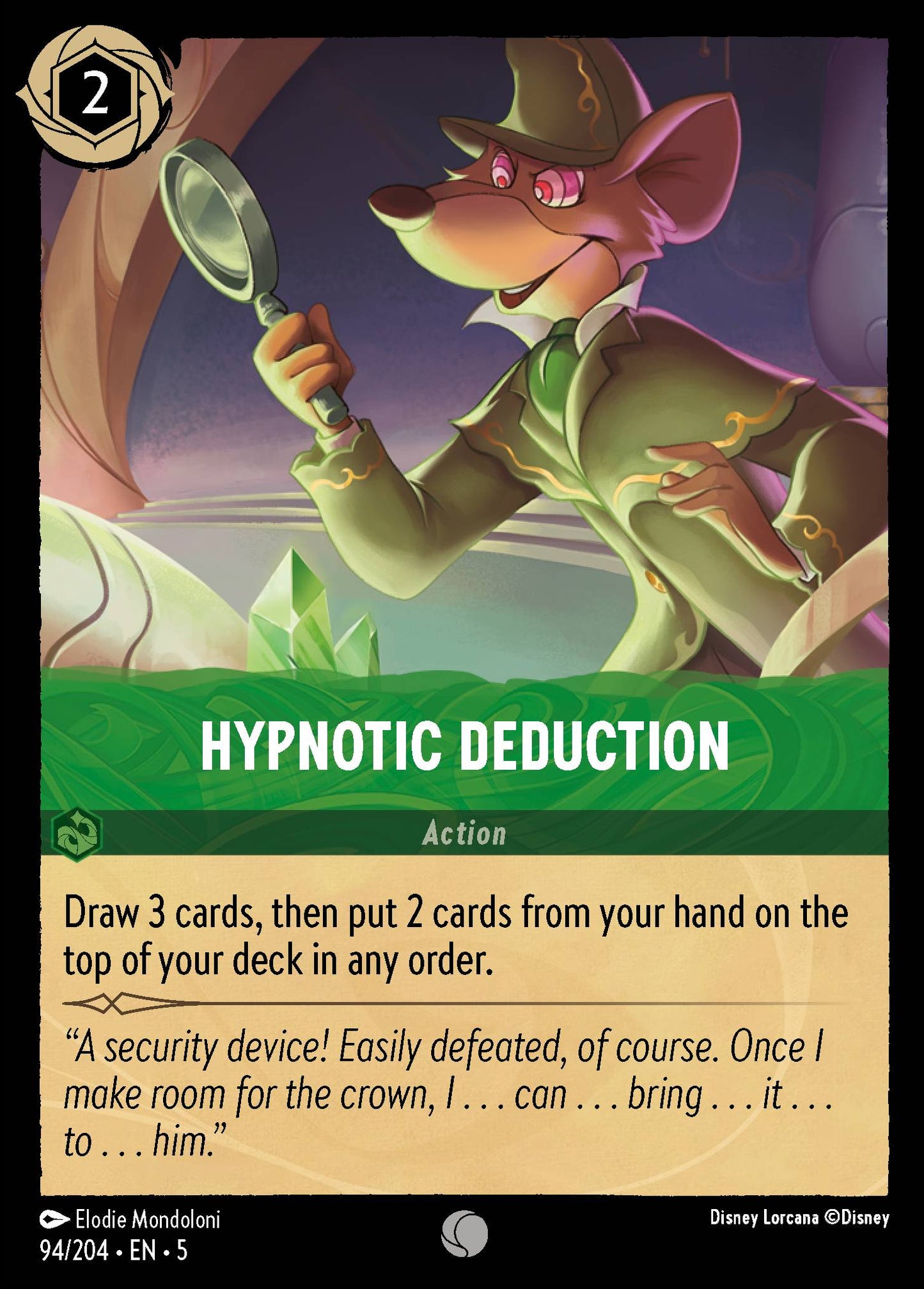 Hypnotic Deduction