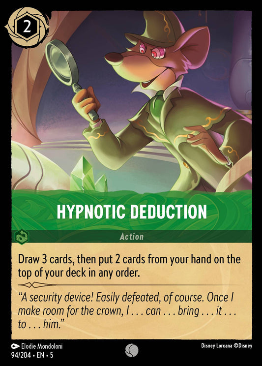 Hypnotic Deduction