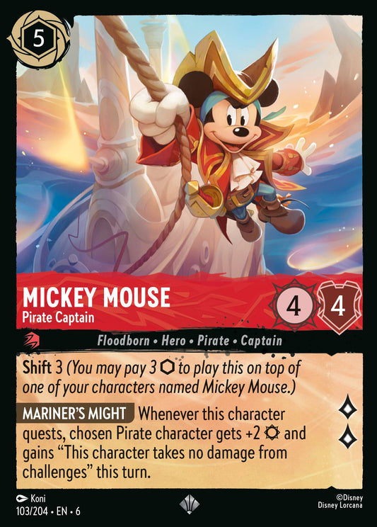 Mickey Mouse - Pirate Captain