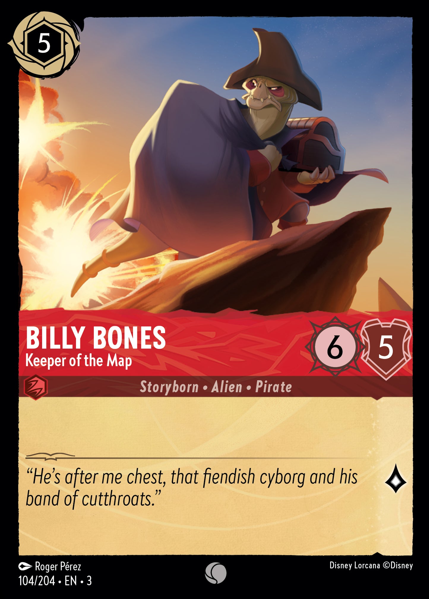 Billy Bones - Keeper of the Map