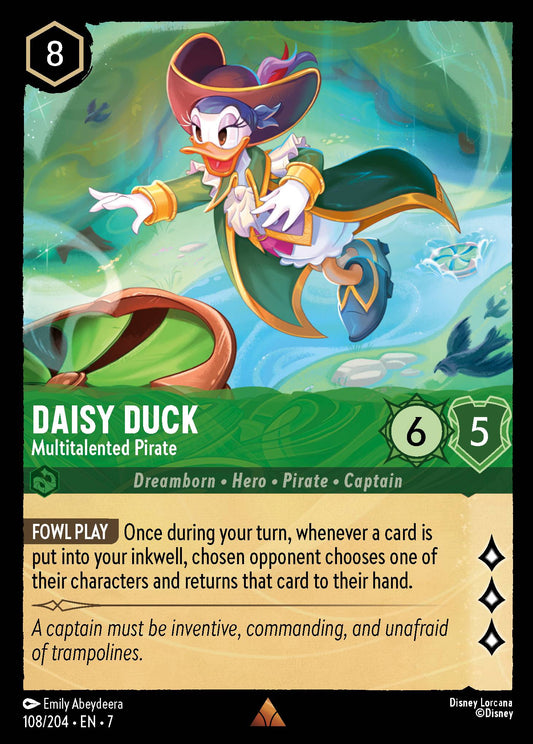 Daisy Duck - Multitalented Pirate